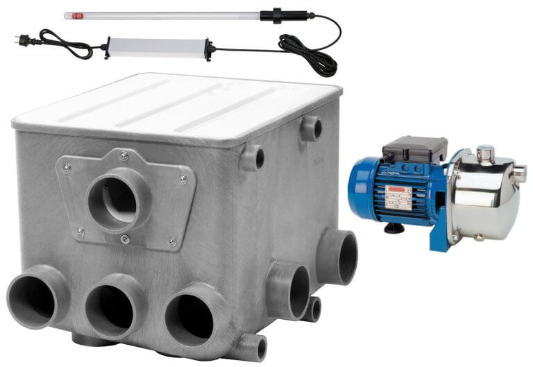 Promotion AquaForte Drumfilter sets SIBO Fluidra